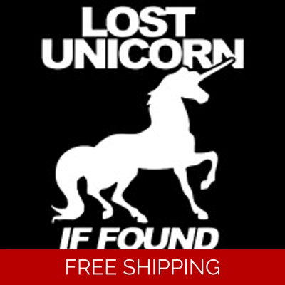 Lost Unicorn Die Cut Vinyl Decal sticker Lost Unicorn Die Cut Vinyl Decal sticker